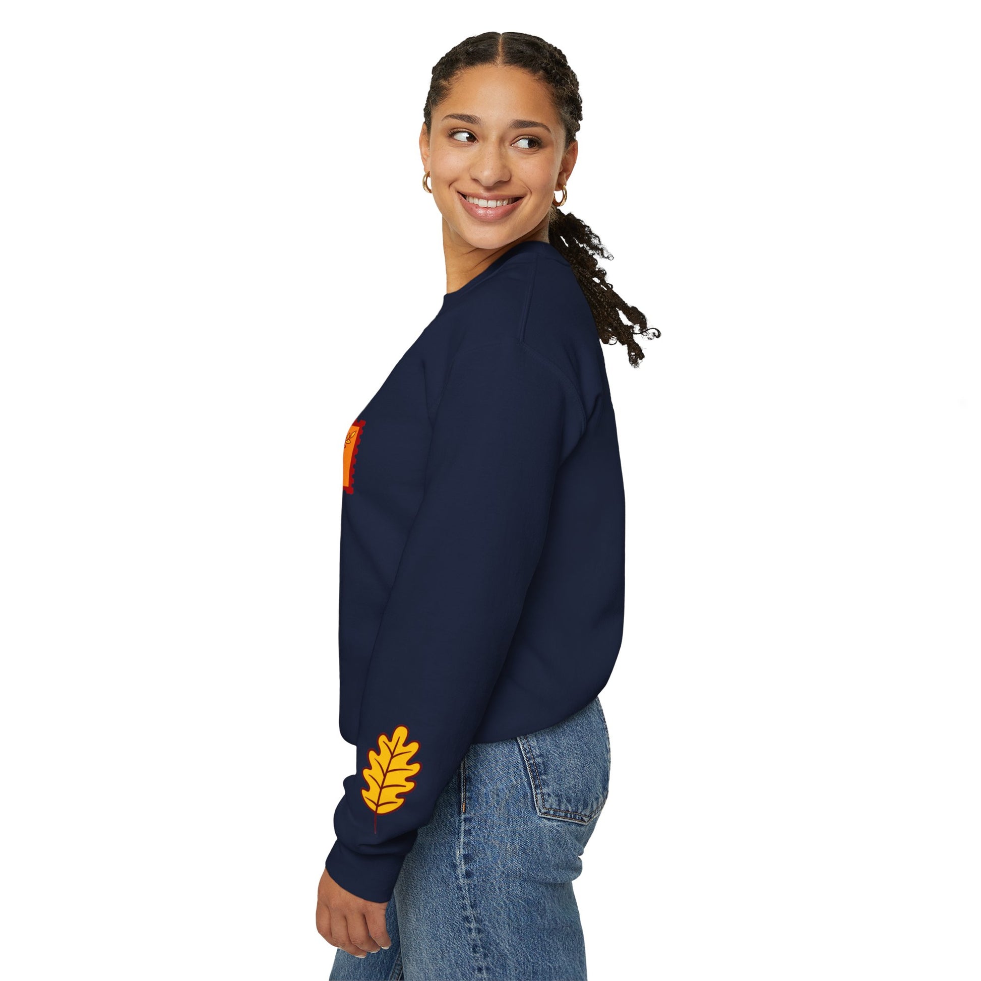 Autumn Leaf Stamp Sweatshirt