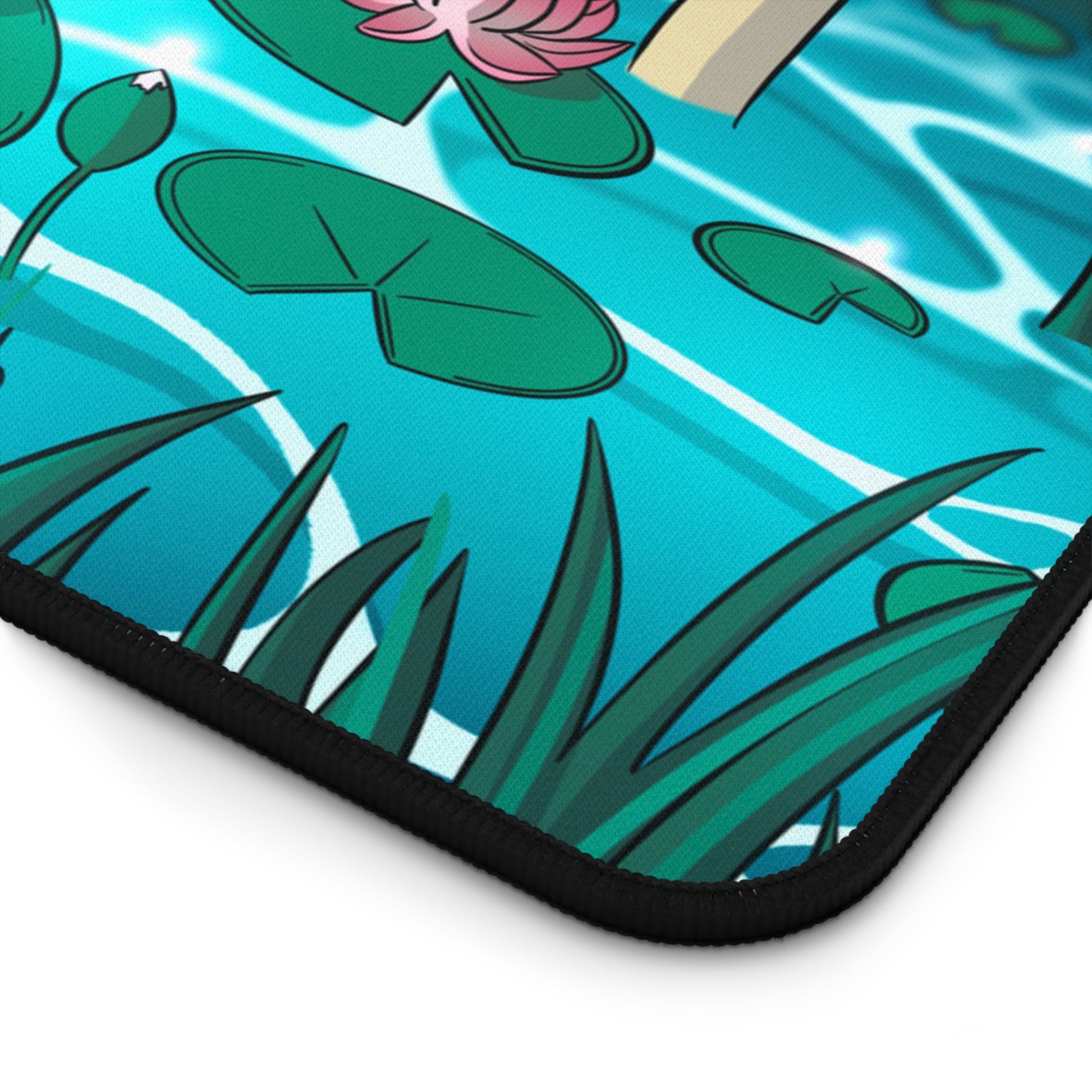 Mushroom Frog Desk Mat