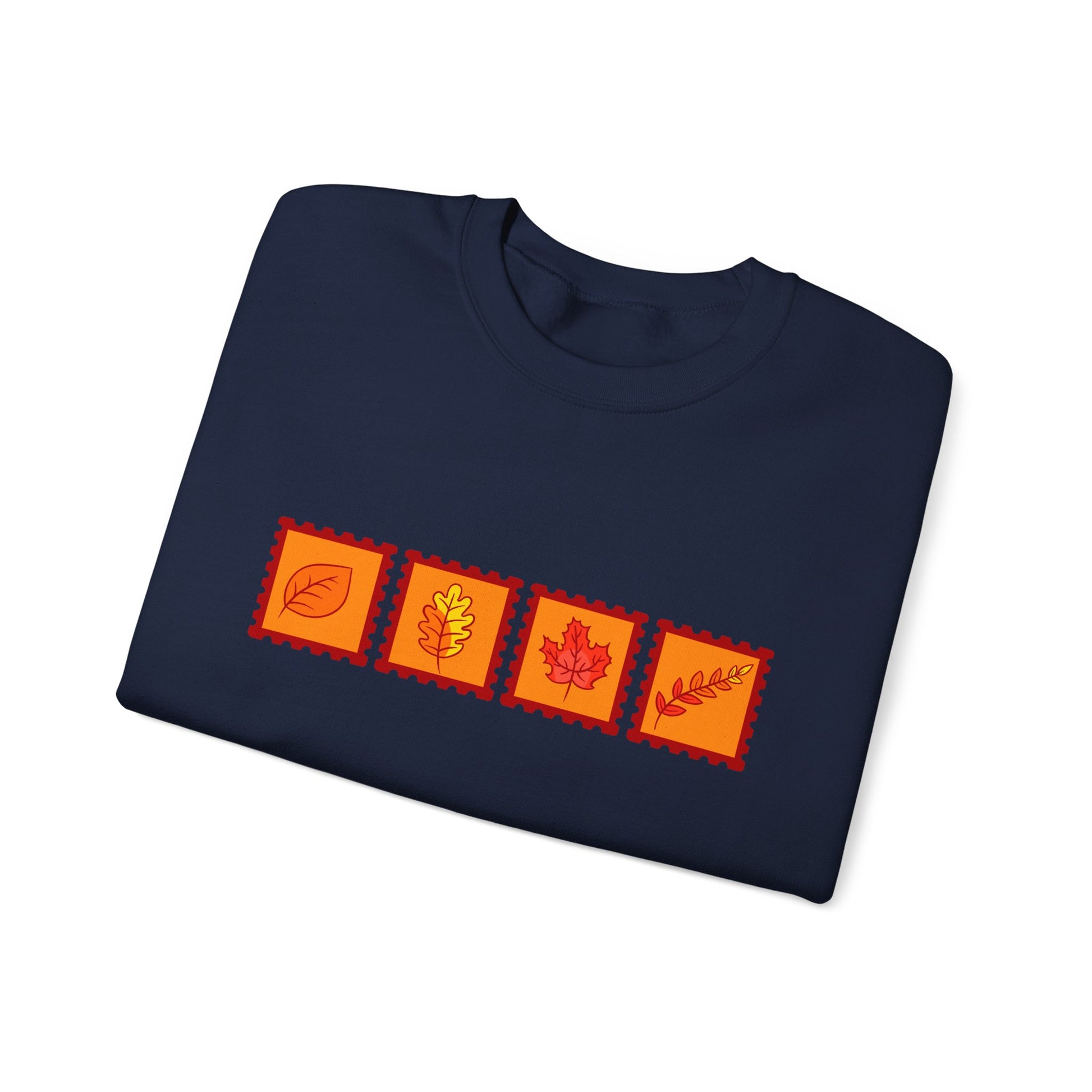 Autumn Leaf Stamp Sweatshirt