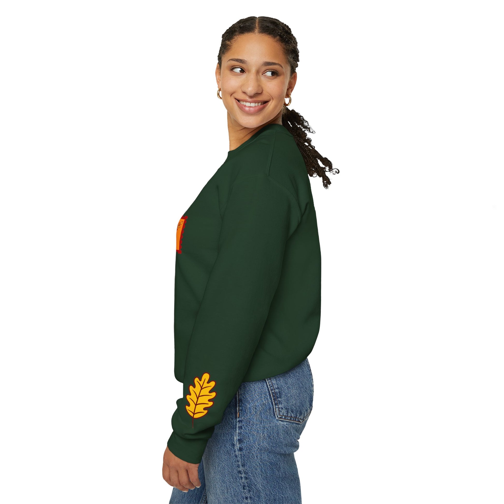 Autumn Leaf Stamp Sweatshirt