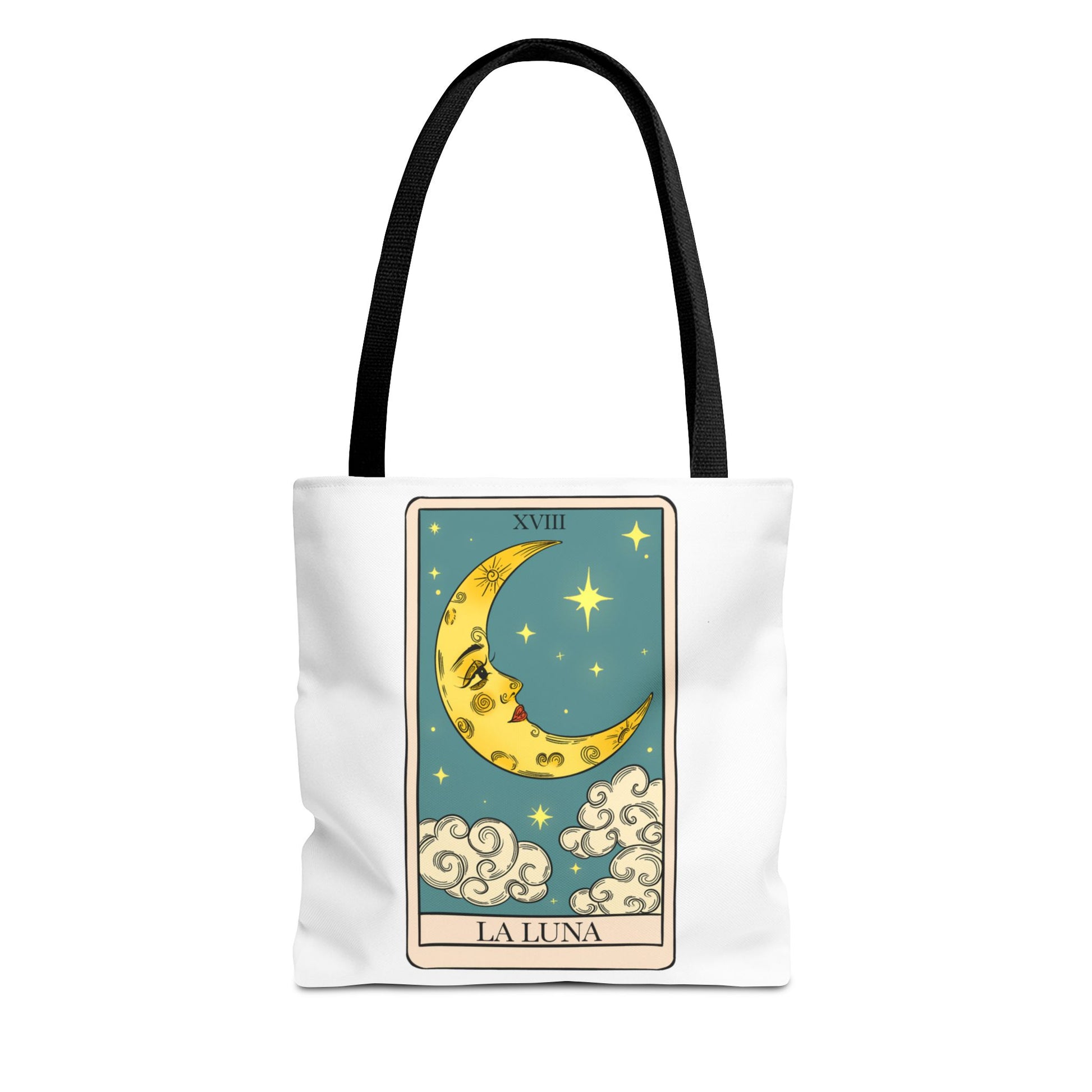 The Moon/ La Luna Tarot Card Tote Bag