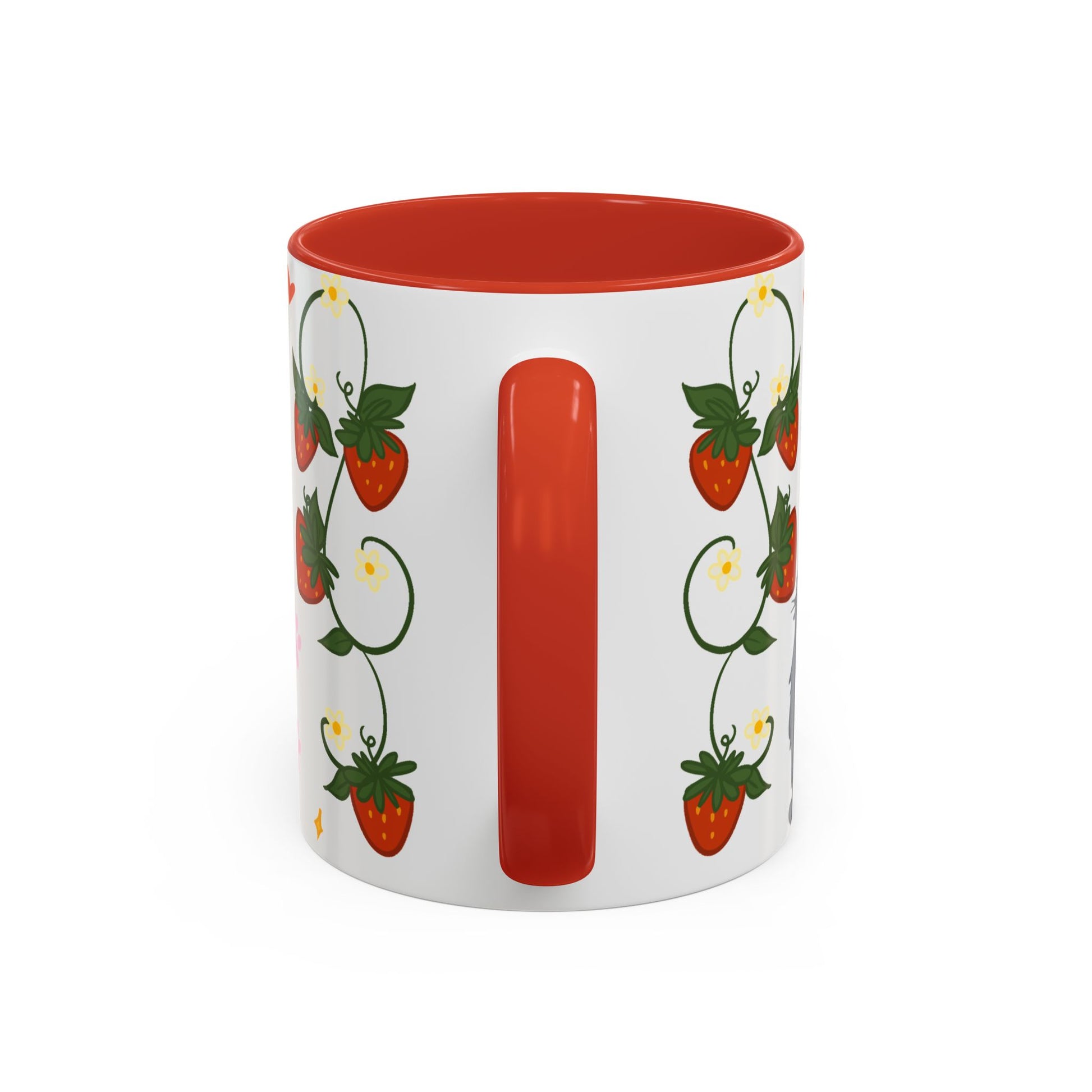 Strawberry Cats Coffee Mug