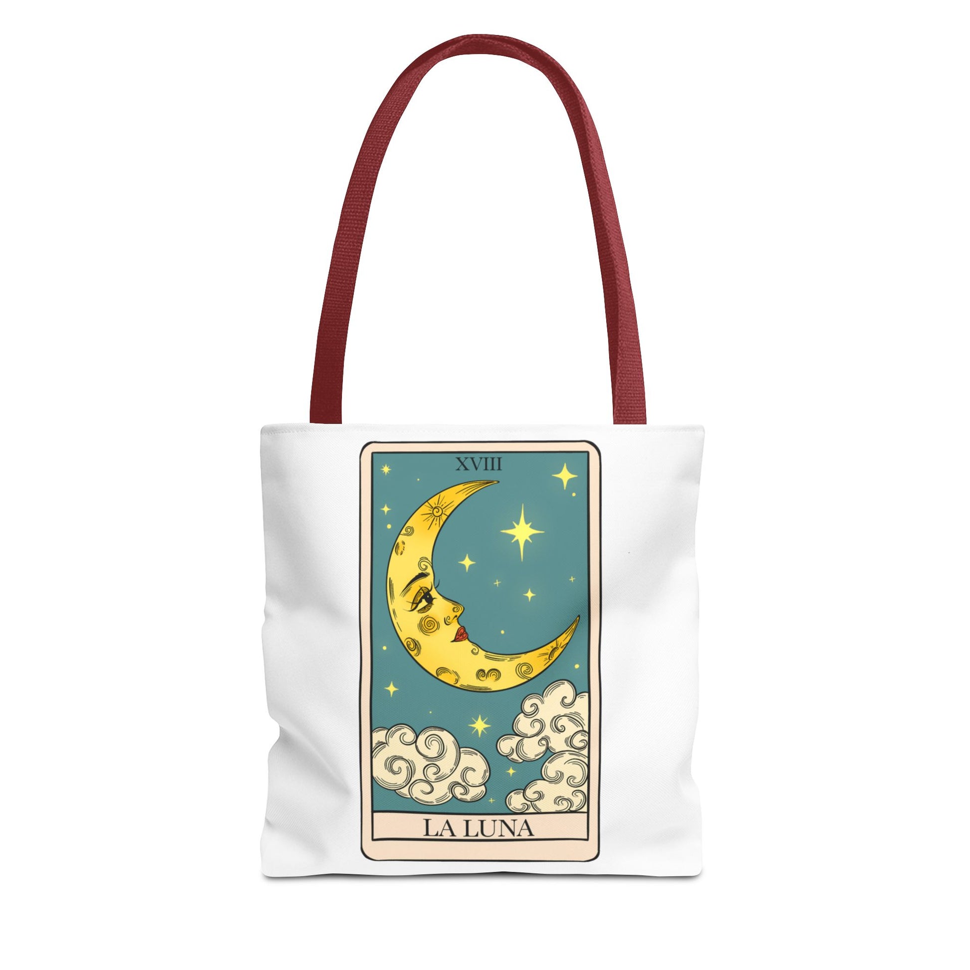 The Moon/ La Luna Tarot Card Tote Bag