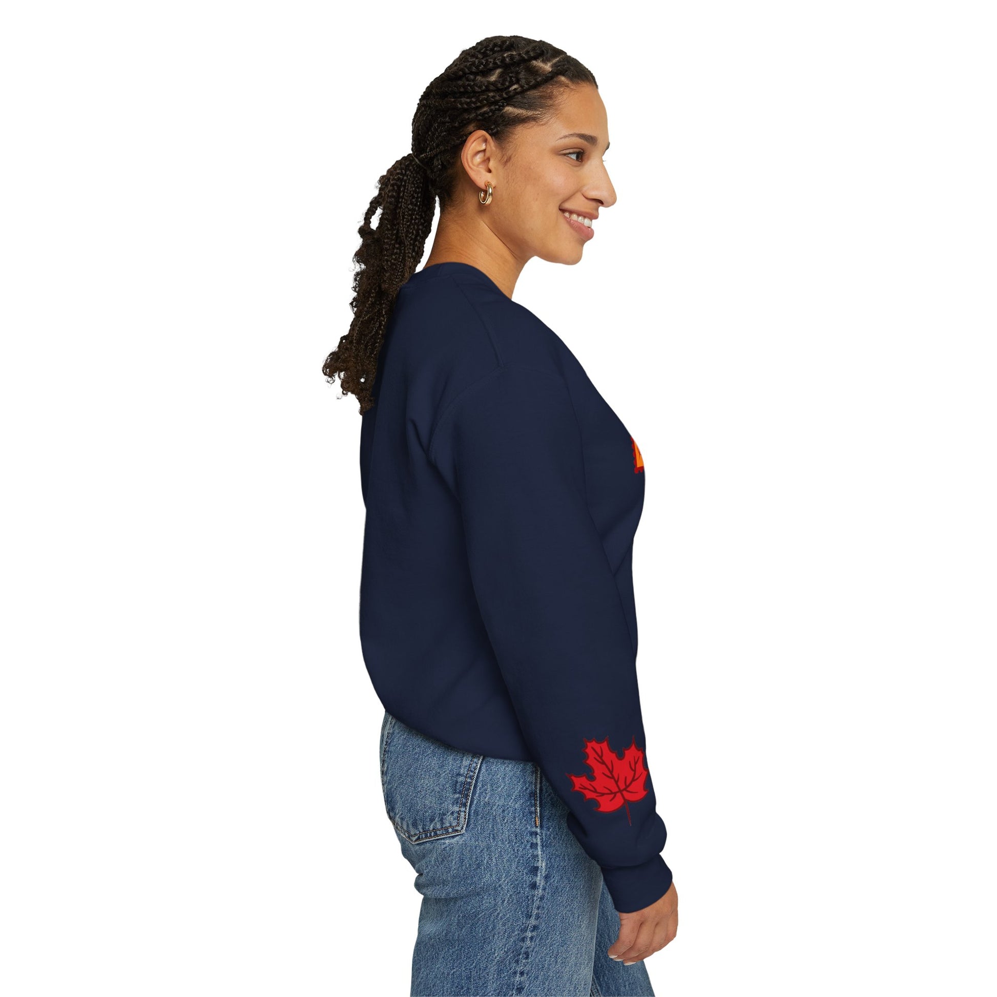 Autumn Leaf Stamp Sweatshirt