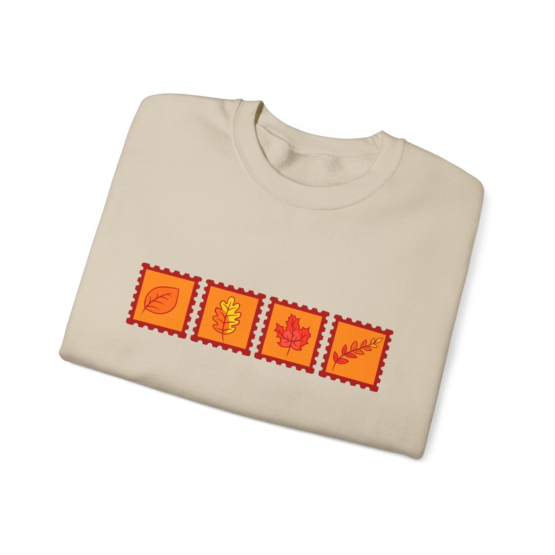 Autumn Leaf Stamp Sweatshirt