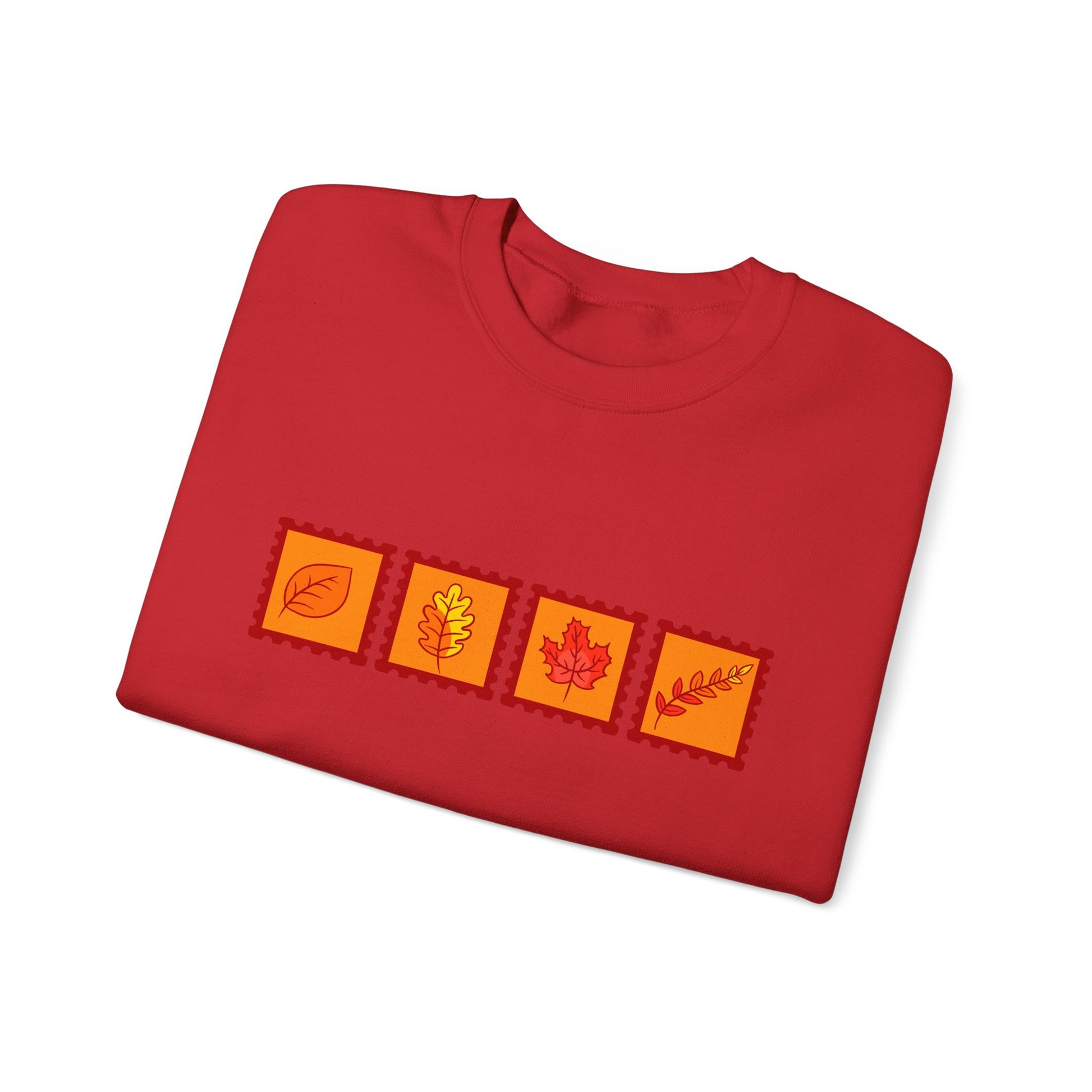 Autumn Leaf Stamp Sweatshirt