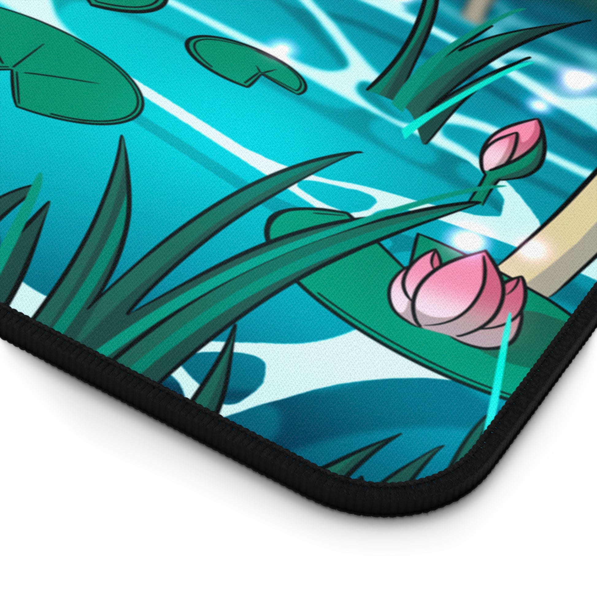 Mushroom Frog Desk Mat