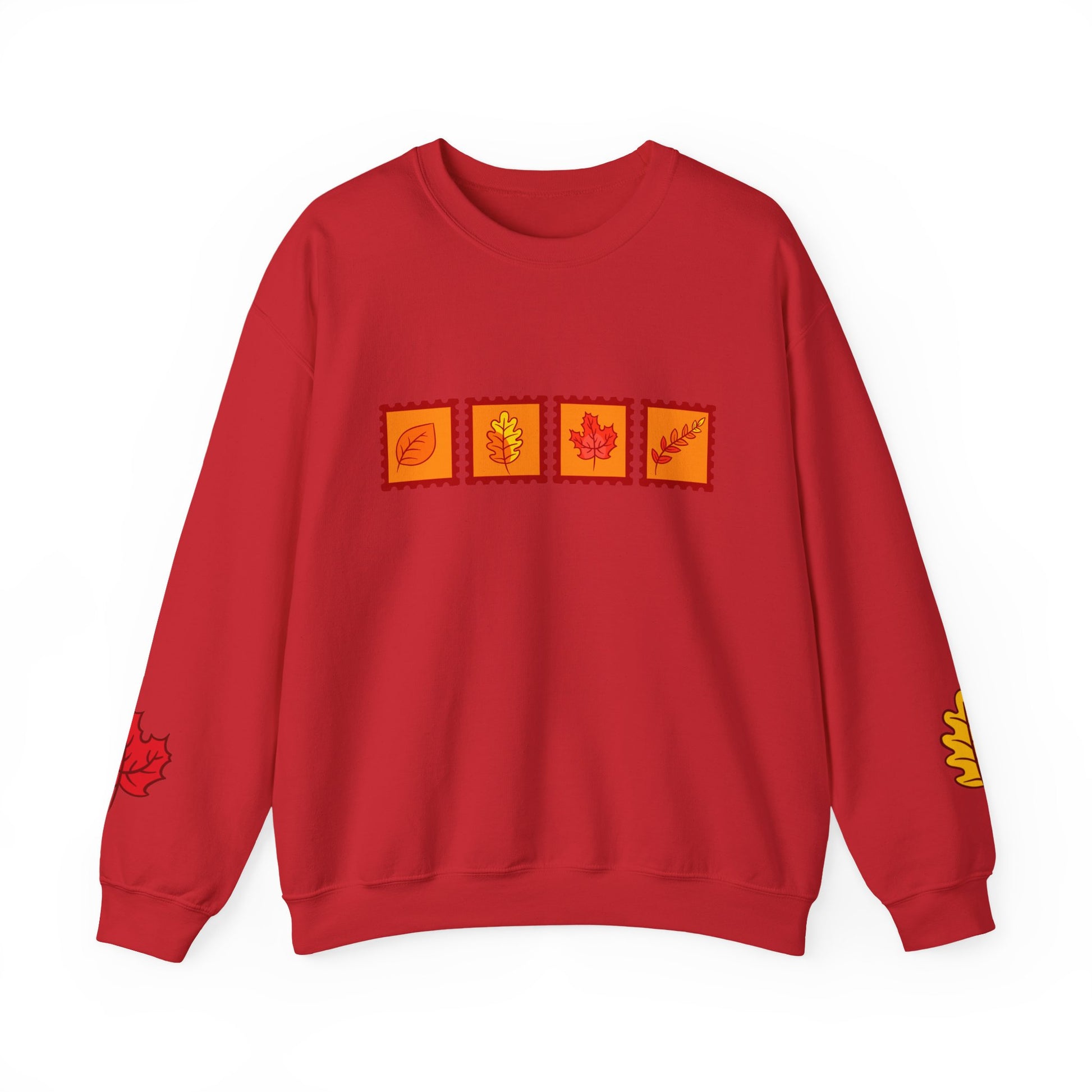 Autumn Leaf Stamp Sweatshirt
