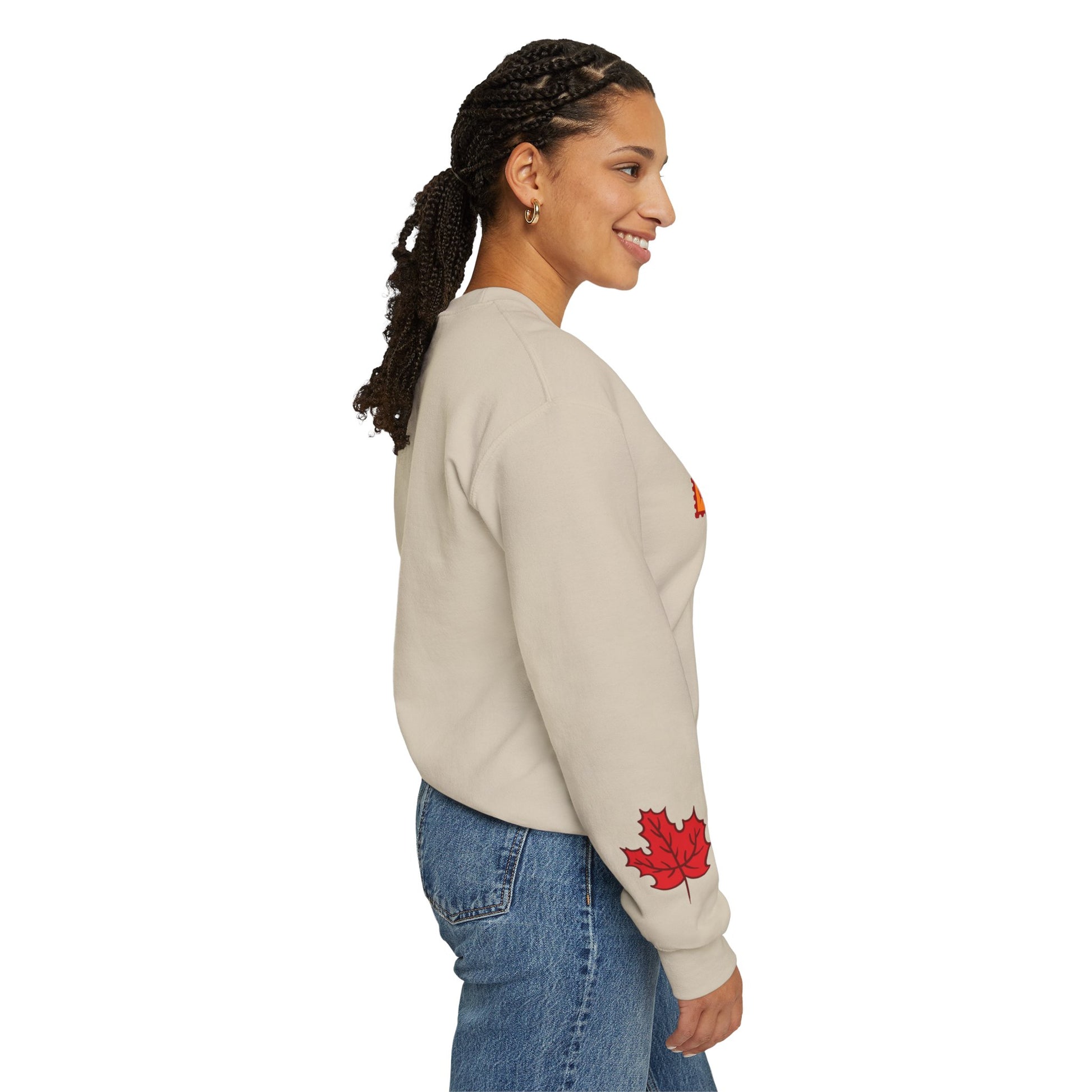 Autumn Leaf Stamp Sweatshirt