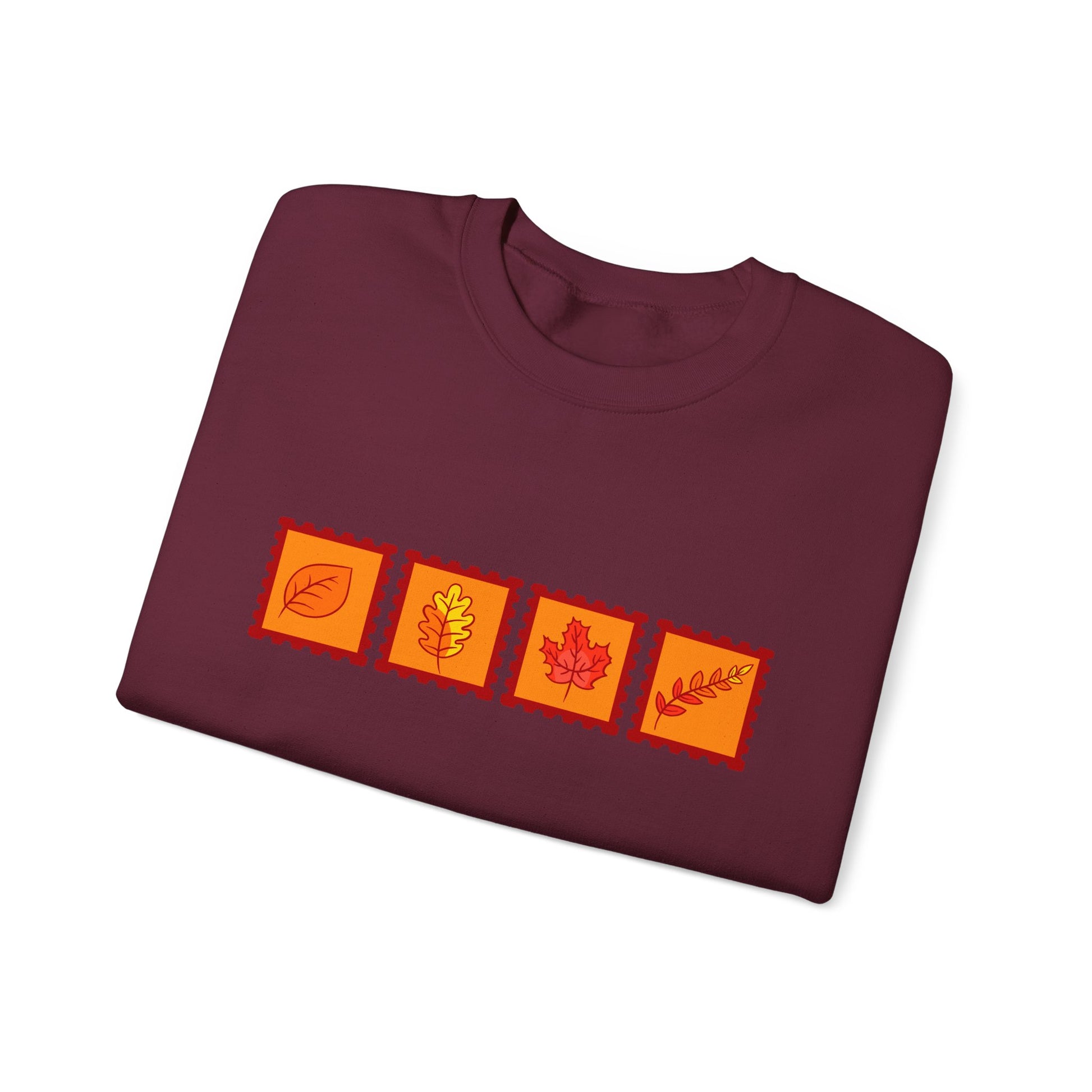 Autumn Leaf Stamp Sweatshirt