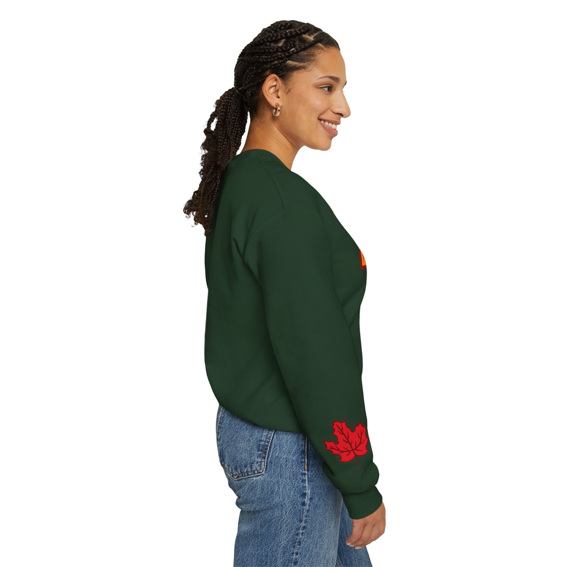 Autumn Leaf Stamp Sweatshirt