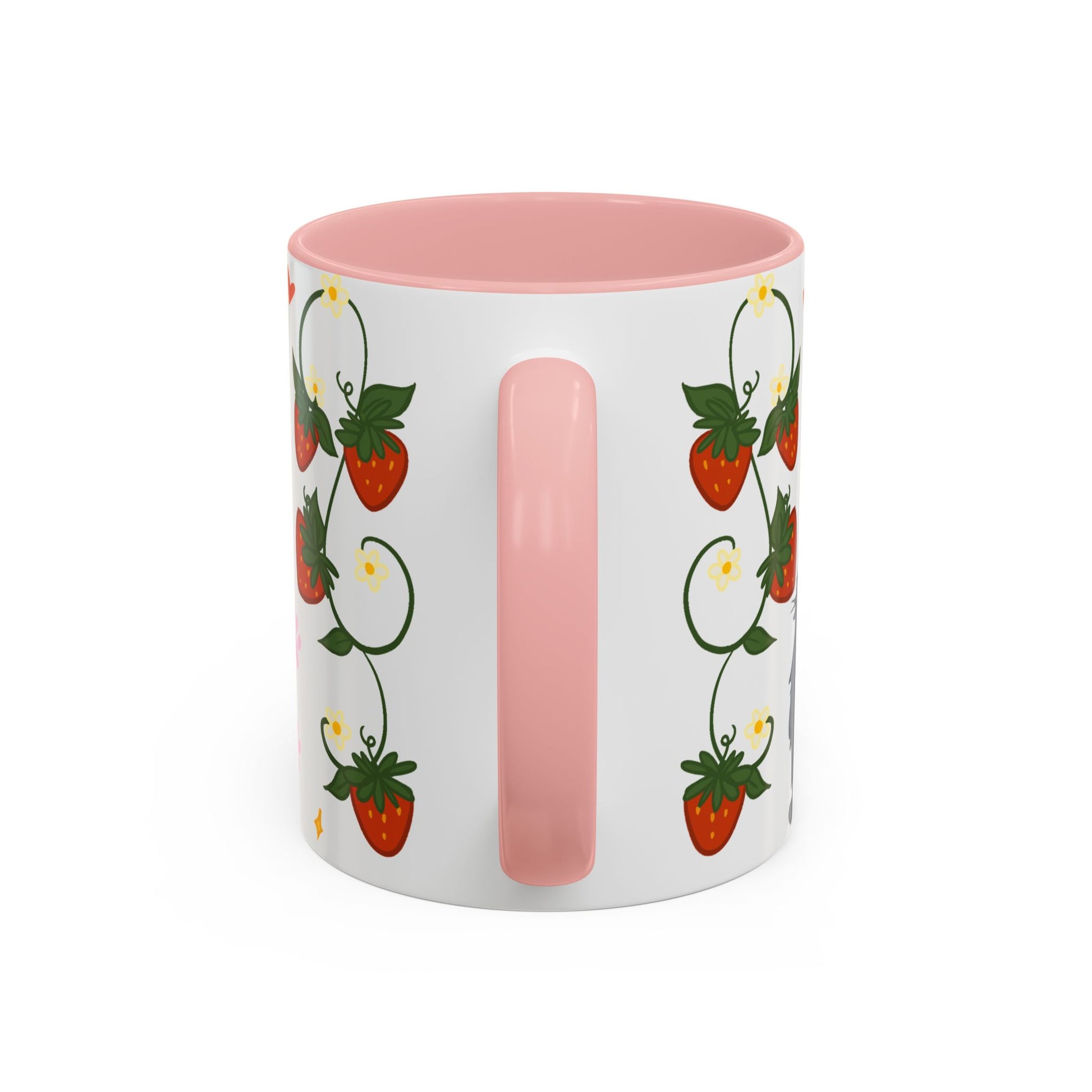Strawberry Cats Coffee Mug