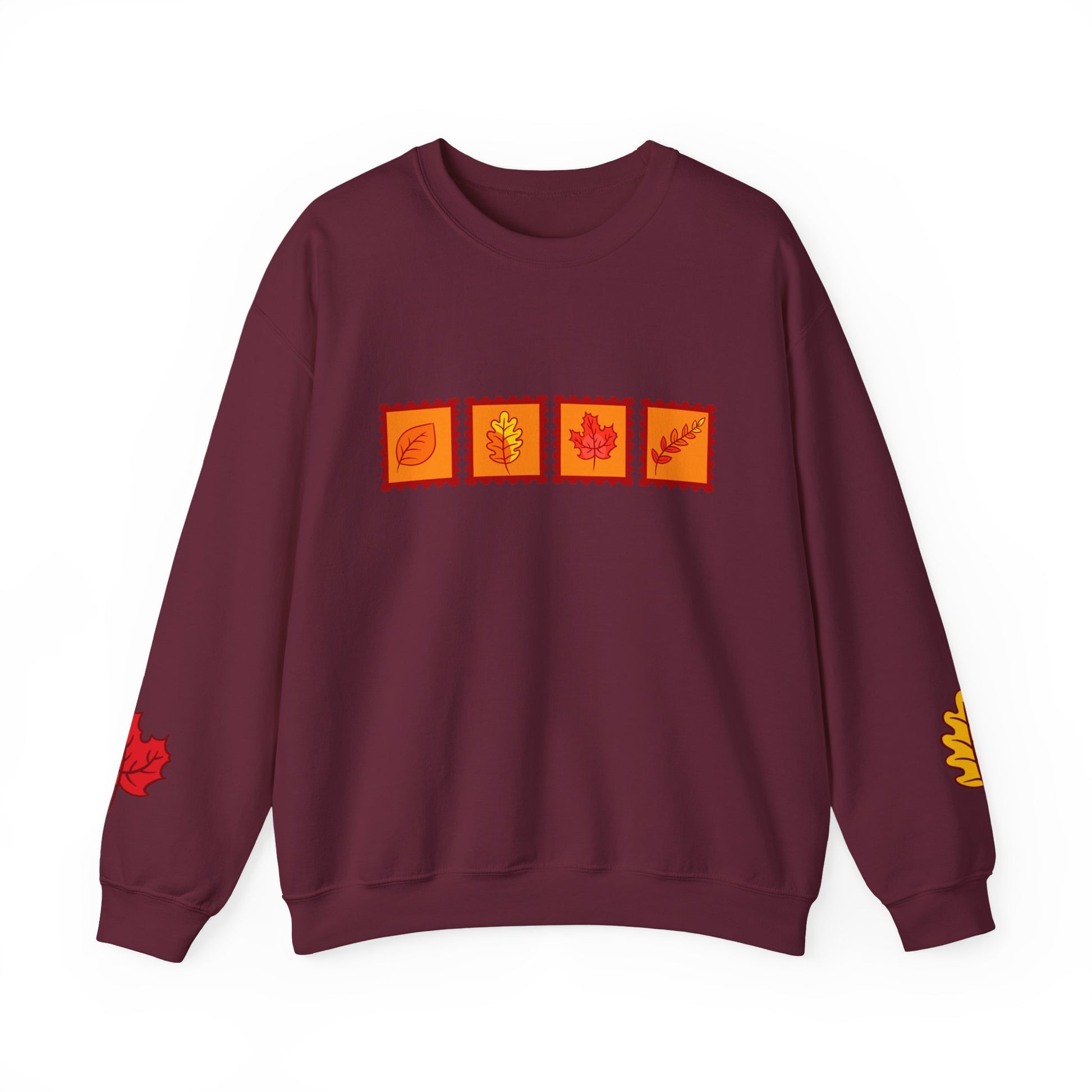 Autumn Leaf Stamp Sweatshirt