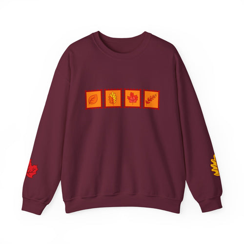 Autumn Leaf Stamp Sweatshirt